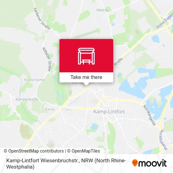 Карта Kamp-Lintfort Wiesenbruchstr.