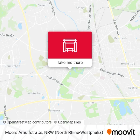 Moers Arnulfstraße map