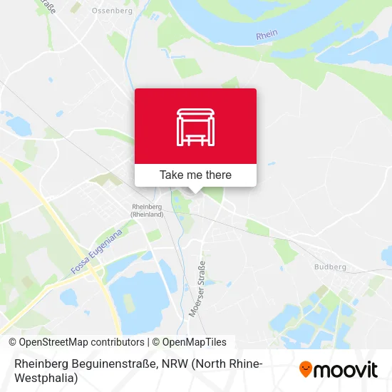 Карта Rheinberg Beguinenstraße