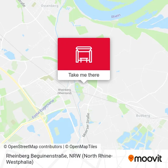Карта Rheinberg Beguinenstraße