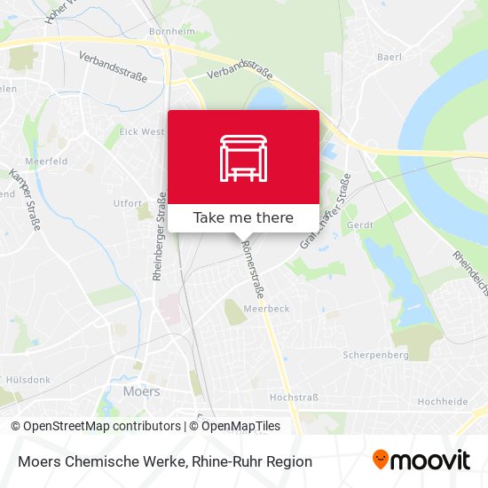 Moers Chemische Werke map