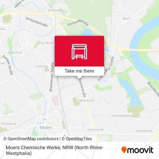 Moers Chemische Werke map