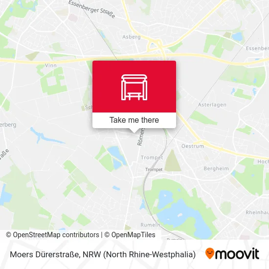 Карта Moers Dürerstraße