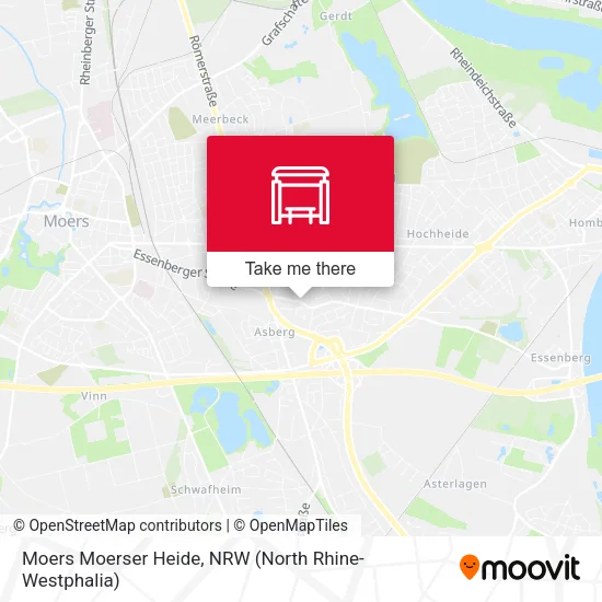 Карта Moers Moerser Heide