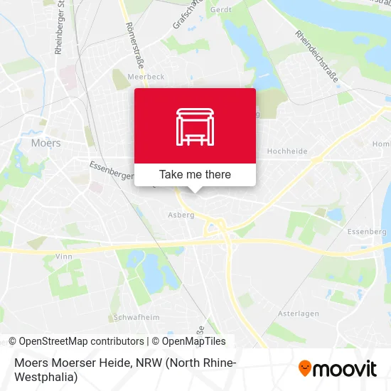 Карта Moers Moerser Heide