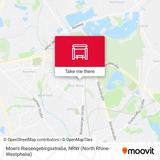 Карта Moers Riesengebirgsstraße