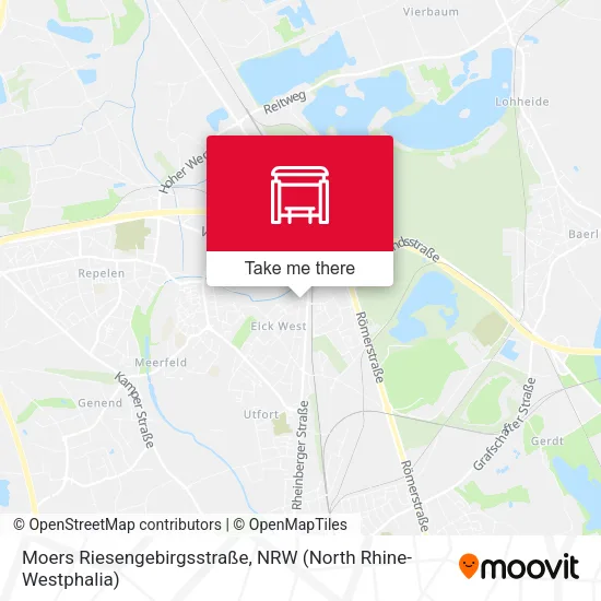 Карта Moers Riesengebirgsstraße