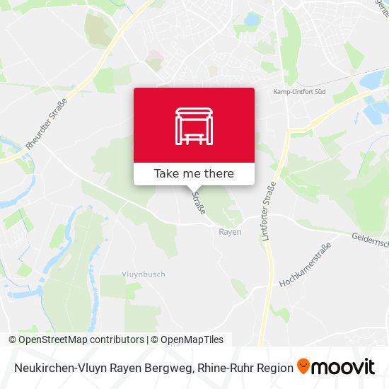 Neukirchen-Vluyn Rayen Bergweg map