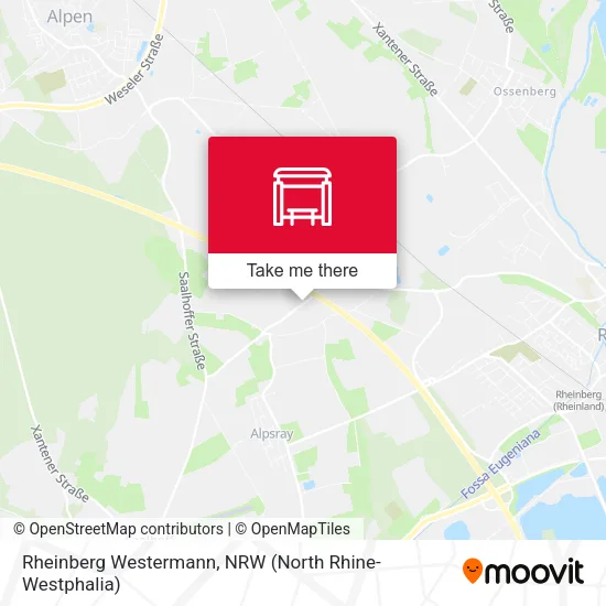 Карта Rheinberg Westermann