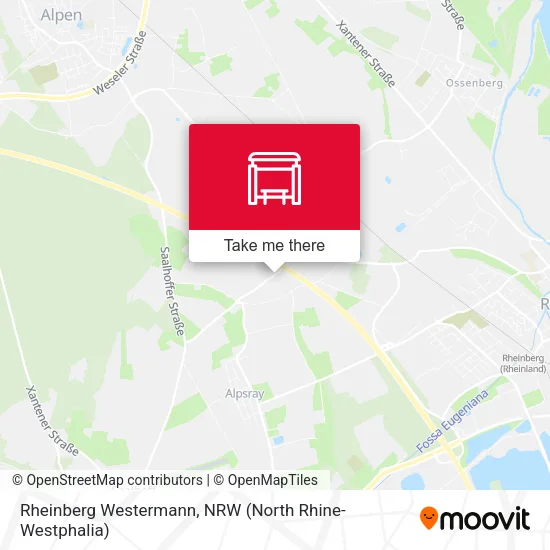 Карта Rheinberg Westermann