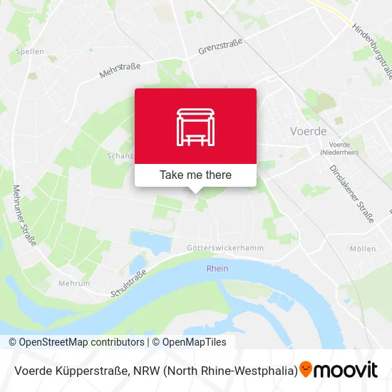 Voerde Küpperstraße map