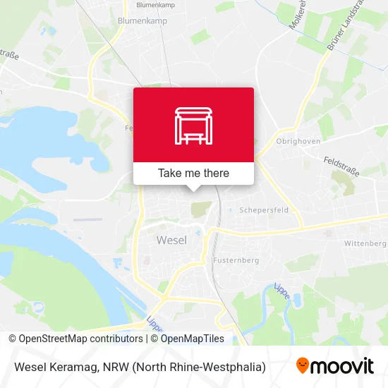 Карта Wesel Keramag