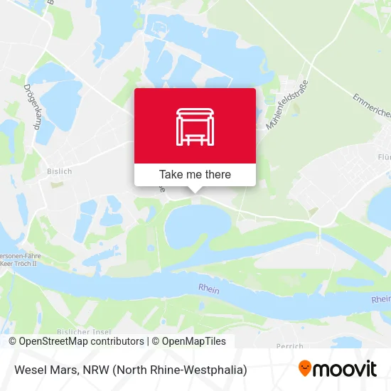 Карта Wesel Mars