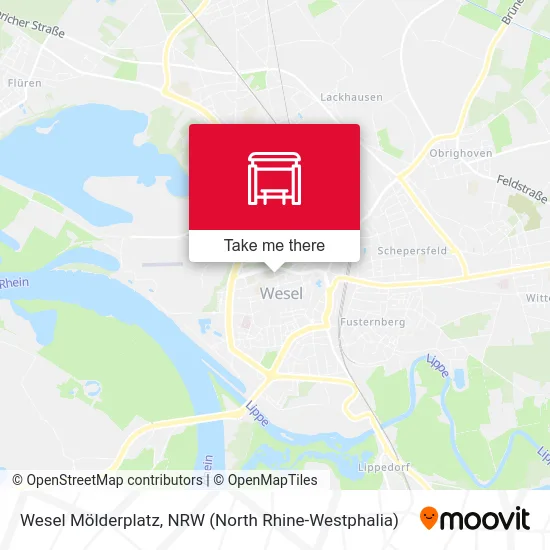 Карта Wesel Mölderplatz