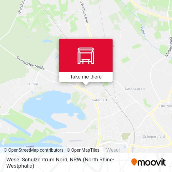 Карта Wesel Schulzentrum Nord