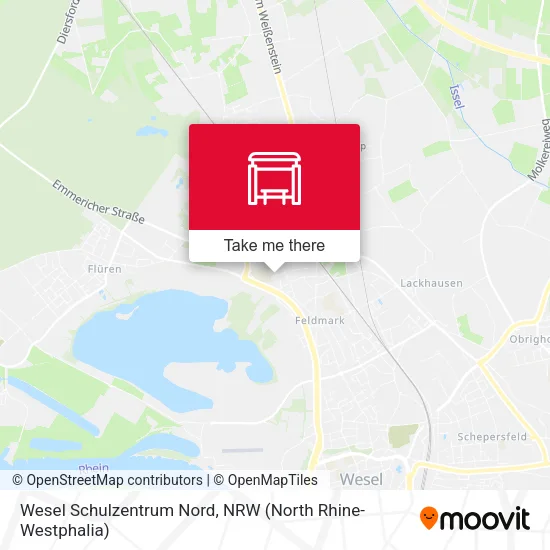 Карта Wesel Schulzentrum Nord