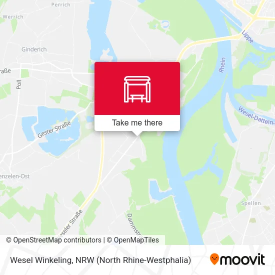 Карта Wesel Winkeling