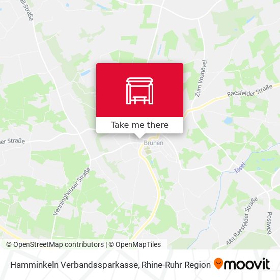 Hamminkeln Verbandssparkasse map