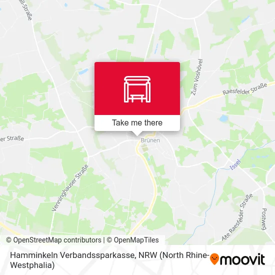 Карта Hamminkeln Verbandssparkasse