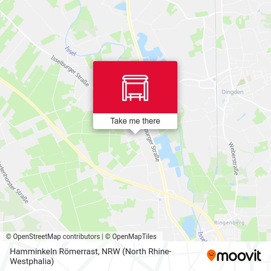 Hamminkeln Römerrast map
