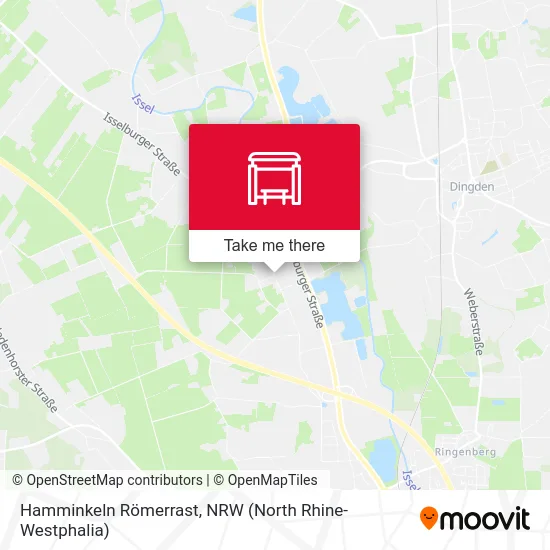 Карта Hamminkeln Römerrast