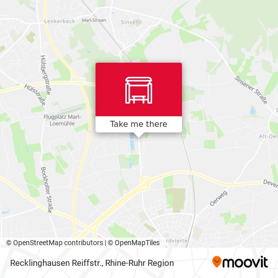 Recklinghausen Reiffstr. map