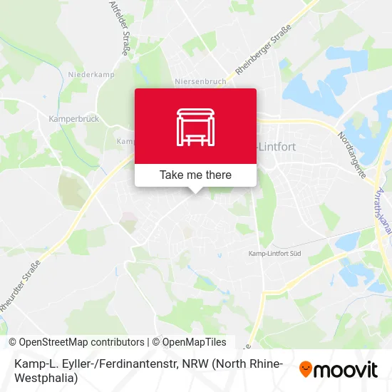 Карта Kamp-L. Eyller-/Ferdinantenstr