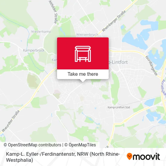 Карта Kamp-L. Eyller-/Ferdinantenstr