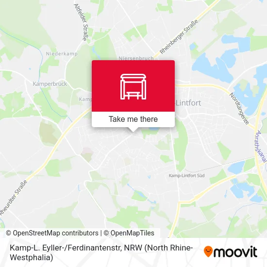 Карта Kamp-L. Eyller-/Ferdinantenstr