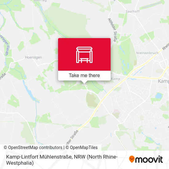 Карта Kamp-Lintfort Mühlenstraße