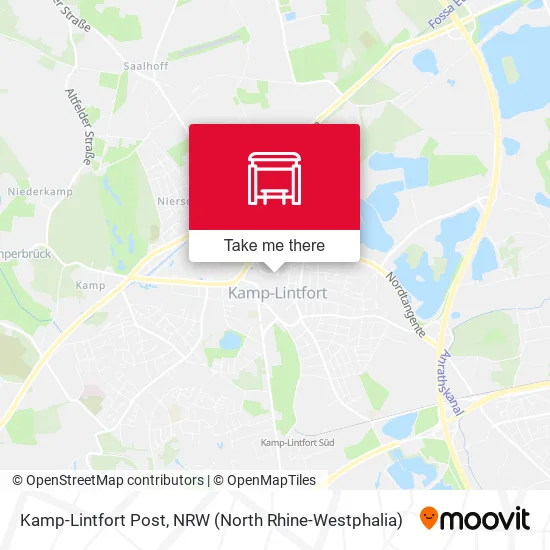 Карта Kamp-Lintfort Post