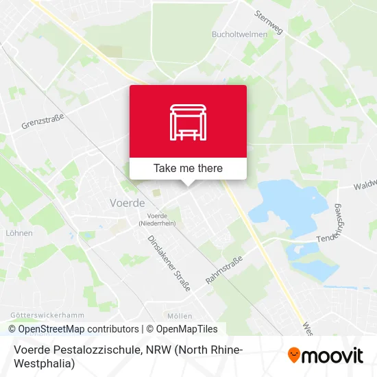 Voerde Pestalozzischule map