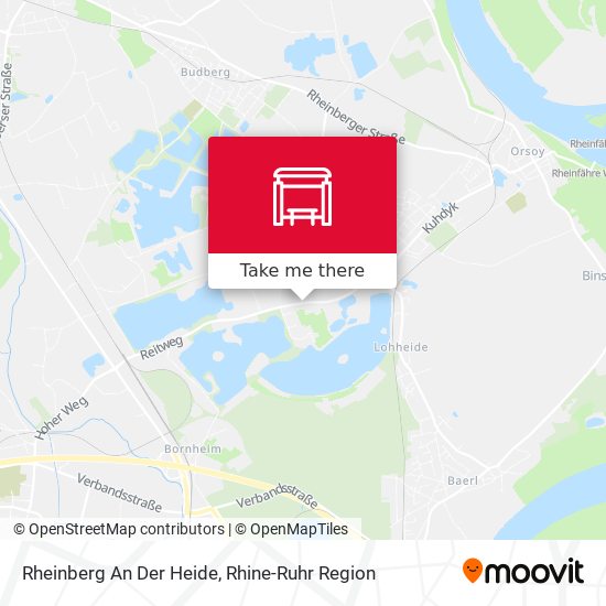 Rheinberg An Der Heide map