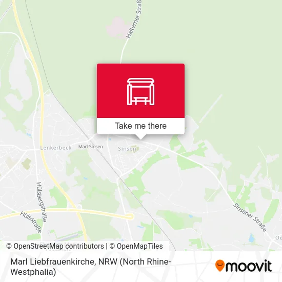 Marl Liebfrauenkirche map