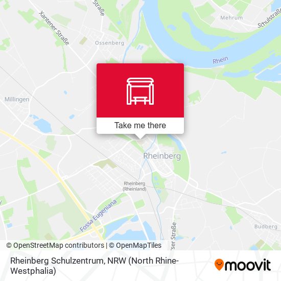 Rheinberg Schulzentrum map