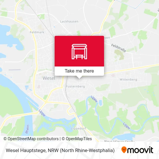 Карта Wesel Hauptstege