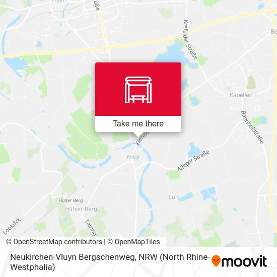 Neukirchen-Vluyn Bergschenweg map