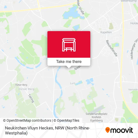 Карта Neukirchen-Vluyn Heckes