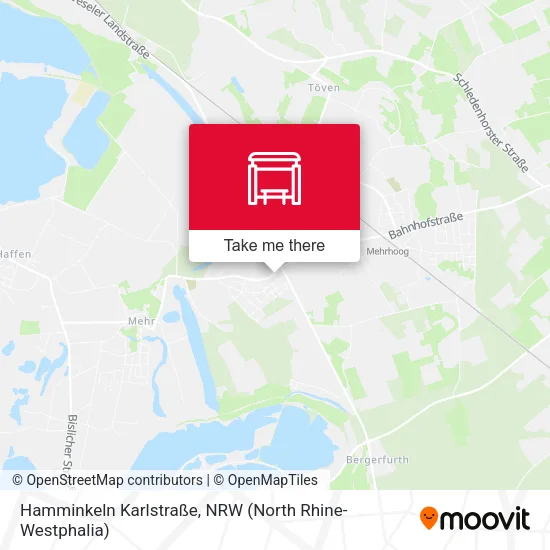 Карта Hamminkeln Karlstraße