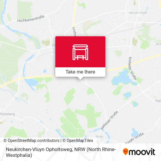 Карта Neukirchen-Vluyn Opholtsweg