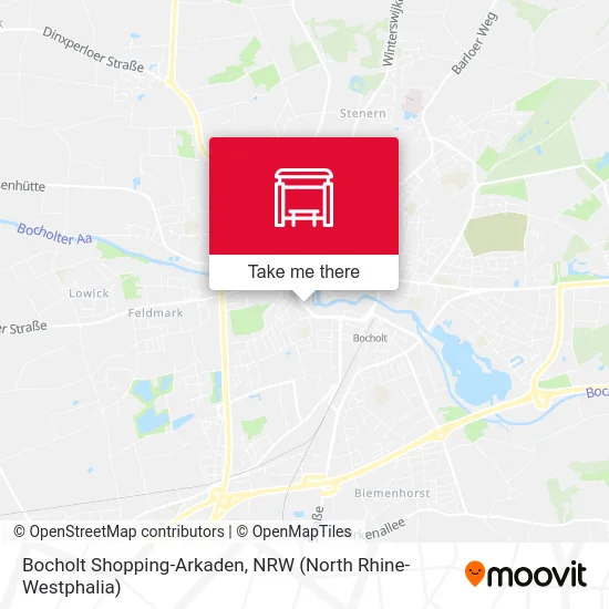 Карта Bocholt Shopping-Arkaden