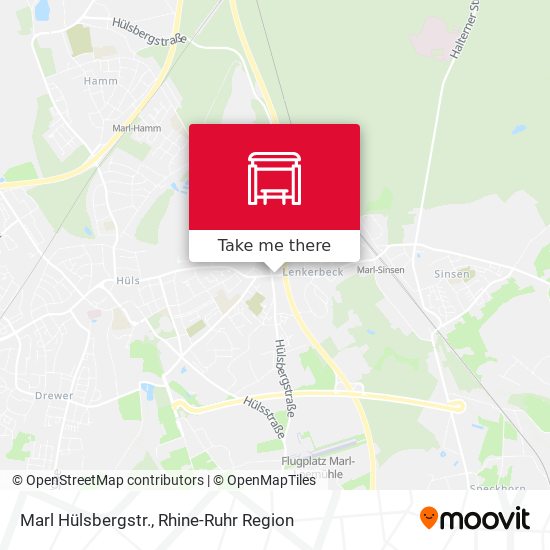 Marl Hülsbergstr. map