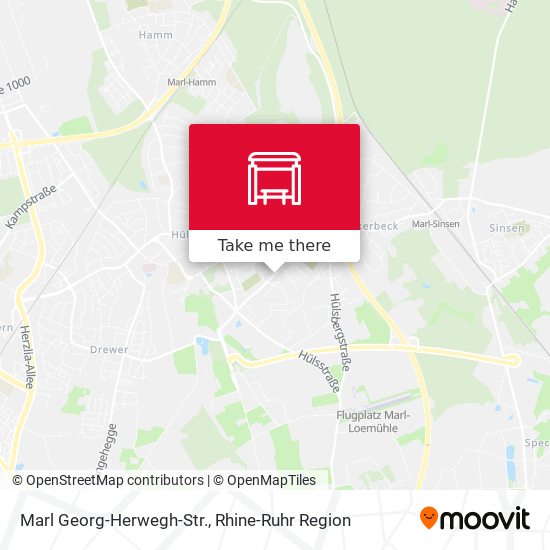 Marl Georg-Herwegh-Str. map
