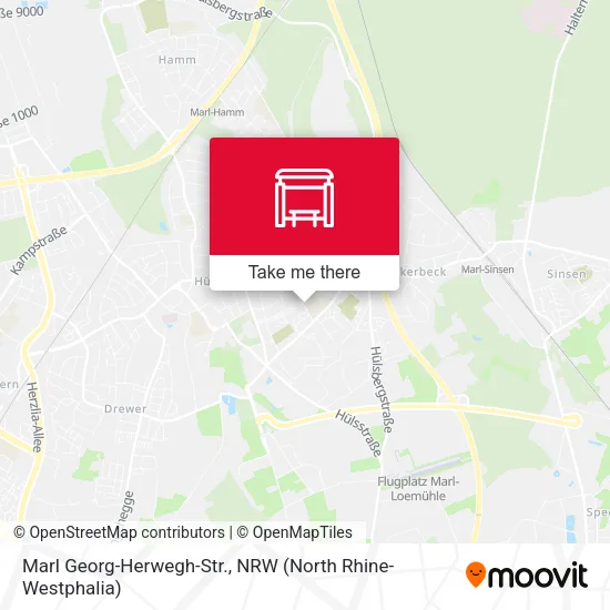 Карта Marl Georg-Herwegh-Str.