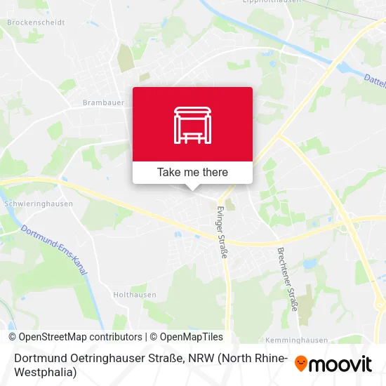 Карта Dortmund Oetringhauser Straße