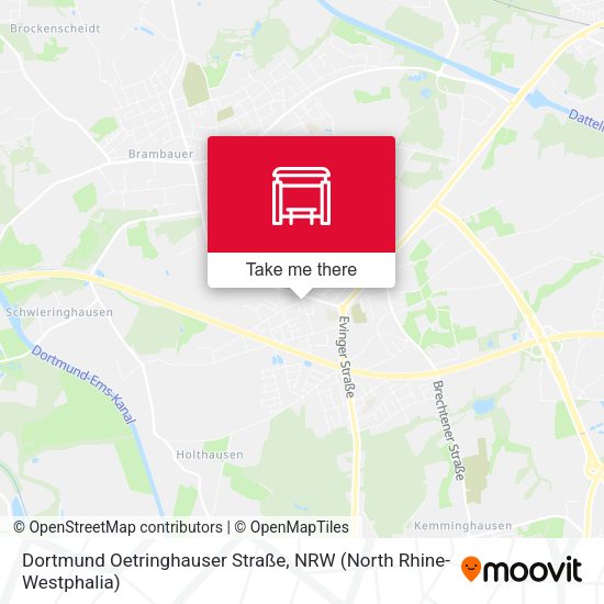 Карта Dortmund Oetringhauser Straße