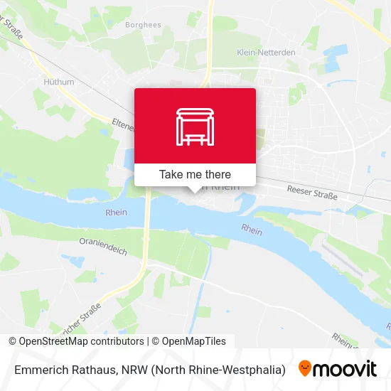 Карта Emmerich Rathaus