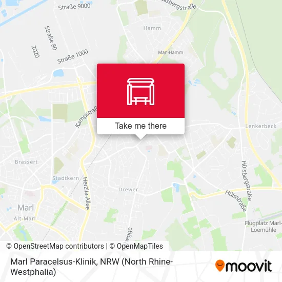 Карта Marl Paracelsus-Klinik