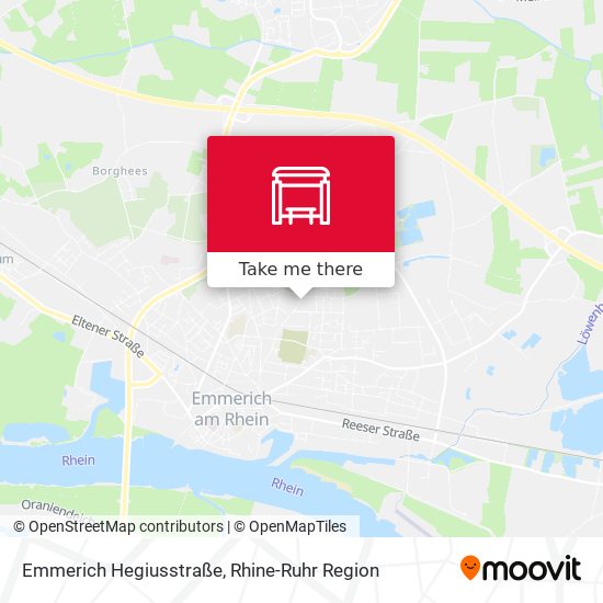 Emmerich Hegiusstraße map