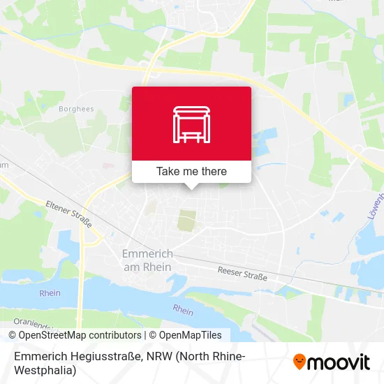 Emmerich Hegiusstraße map